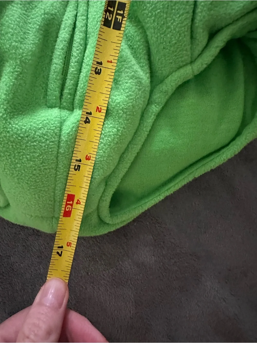 Green Fleece Flower Hooded Costume with Pink Petals Carter's 6-9 Months